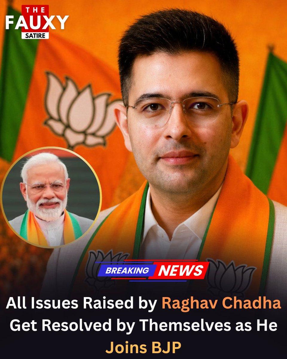 𝐀𝐥𝐥 𝐈𝐬𝐬𝐮𝐞𝐬 𝐑𝐚𝐢𝐬𝐞𝐝 𝐛𝐲 𝐑𝐚𝐠𝐡𝐚𝐯 𝐂𝐡𝐚𝐝𝐡𝐚 𝐆𝐞𝐭 𝐑𝐞𝐬𝐨𝐥𝐯𝐞𝐝 𝐛𝐲 𝐓𝐡𝐞𝐦𝐬𝐞𝐥𝐯𝐞𝐬 𝐚𝐬 𝐇𝐞 𝐉𝐨𝐢𝐧𝐬 𝐁𝐉𝐏