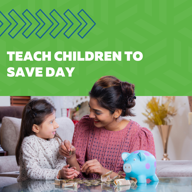 Get_Iracare's tweet image. Teach Children to Save Day: start with save, spend, share. Small lessons add up. 

#FinancialEducation