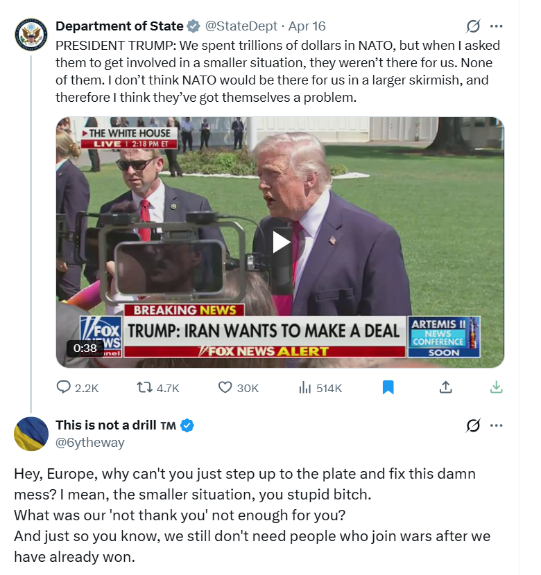 This is not a drill ™️ tweet media