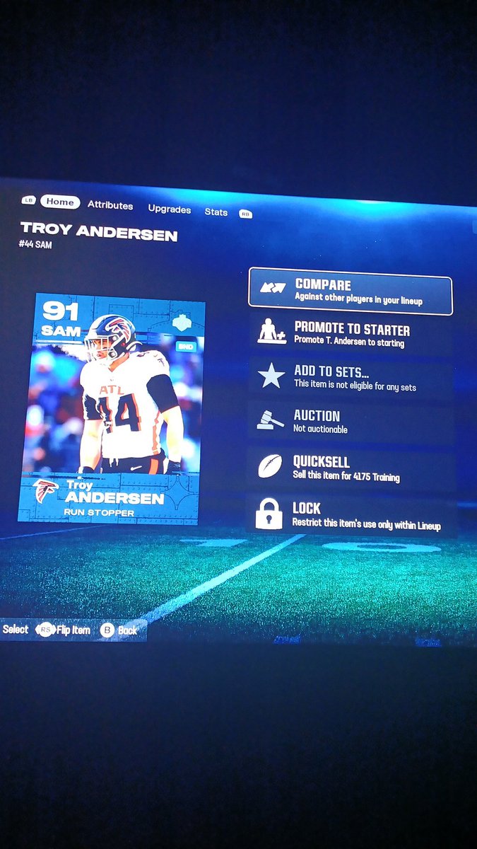 Cabier1738's tweet photo. @EAMaddenNFL @Raiders @EASPORTS @EAMaddenNFL so you like taking training coins and give out a 91 over player on a 97+ over. https://t.co/iG9nFGrOGu