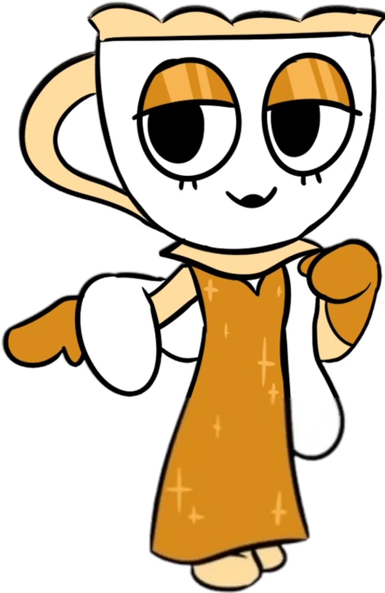 when i first got into dandys world way back i thought teagan would be rude/snobby cause of her unimpressed face + elegant appearance only to get SEVERELY humbled upon finding out the utter sweetheart and caring character she is 😭 literally one of the most unproblematic toons