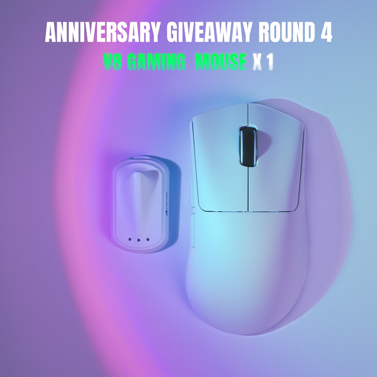 ATTACKSHARKCA's tweet image. 🦈 ATTACK SHARK Anniversary Giveaway Round 4

🎁 Prize: V8 MOUSE ×1

📅 Event Time:
Apr. 24 – Apr. 26, 2026

Enter now :
🔗 gleam.io/2NDED/attack-s…

The last seats are disappearing—join now!
#ATTACKSHARK #Gamingmouse #Anniversary #PCGaming #GamingSetup