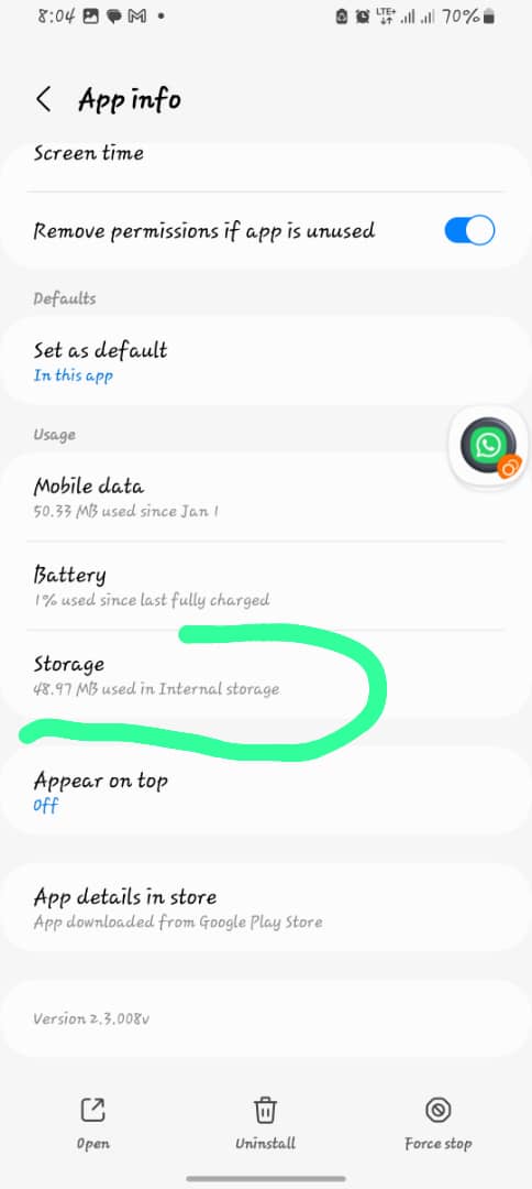 UkonzeT's tweet photo. If your union Bank app is shutting down ur phone or closing kindly follow these  steps
Go to  union settings
Go to storage
Click on clear cache
Thank me later 
@UNIONBANK_NG @UBNHelpDesk @Nigeria https://t.co/LyGjjIHnMt