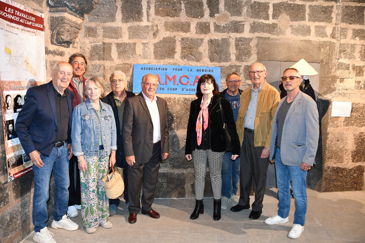 AgdeOfficiel's tweet image. Du vendredi 24 au jeudi 30 avril, l'Association pour la Mémoire du Camp d'Agde propose une #exposition Salle du Chapitre à #Agde consacrée aux travailleurs Indochinois au Camp d'Agde (1940-1943), émigrés malgré eux.