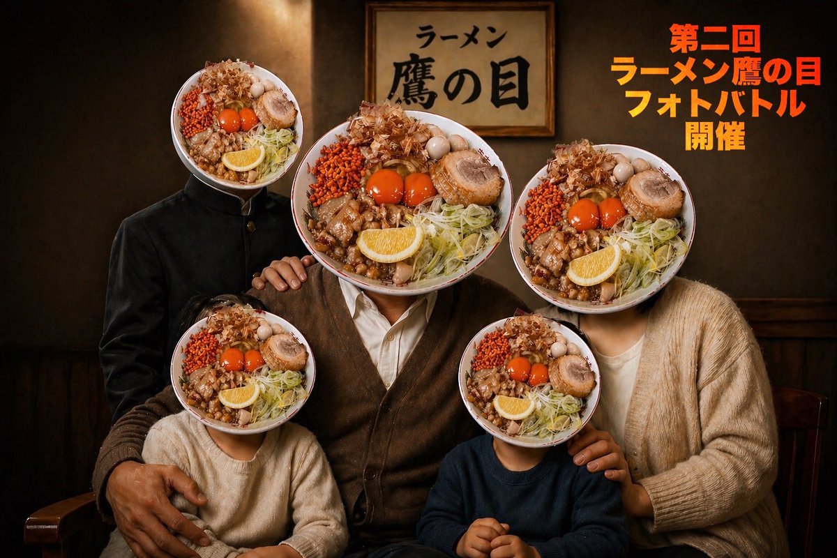 ラーメン鷹の目【公式】 tweet media