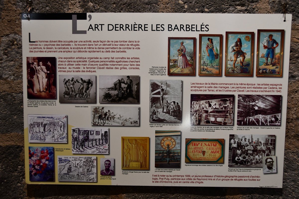 AgdeOfficiel's tweet image. Du vendredi 24 au jeudi 30 avril, l'Association pour la Mémoire du Camp d'Agde propose une #exposition Salle du Chapitre à #Agde consacrée aux travailleurs Indochinois au Camp d'Agde (1940-1943), émigrés malgré eux.