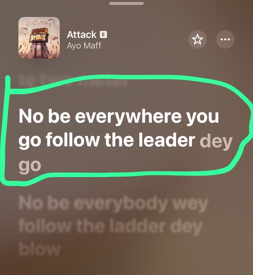 TheMahleek's tweet photo. I really don’t know if he’s the one writing his own songs but when I heard “nobody fit good to you pass your mama” in the Dealer song with Fireboy, I knew that was the realest shit I’ve ever heard in a song, now I really want to know how he came up with “No be everywhere you go follow the leader dey go” This is too real, too real!