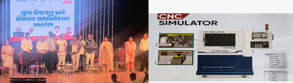 ILalpur's tweet photo. CSR MoU WITH JAKAP METIND For CNC MACHINE https://t.co/sgTMq9Ra1z