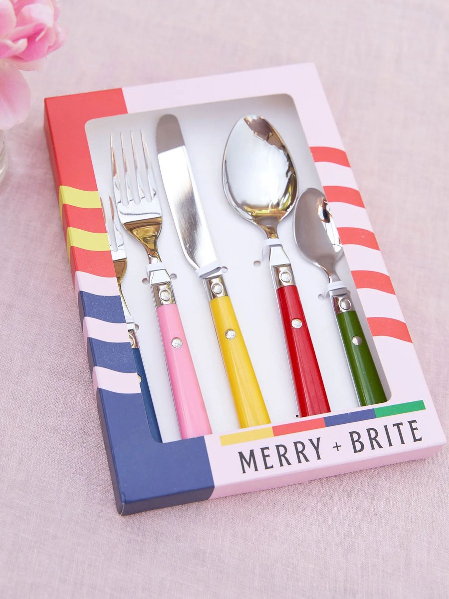 theguide_uk's tweet image. Here's how to get your home ready for summer and the products to consider inc this Merry + Brite cutlery from Holly &amp;amp; Co #interiors #homeaccessories bit.ly/4tnjIHq