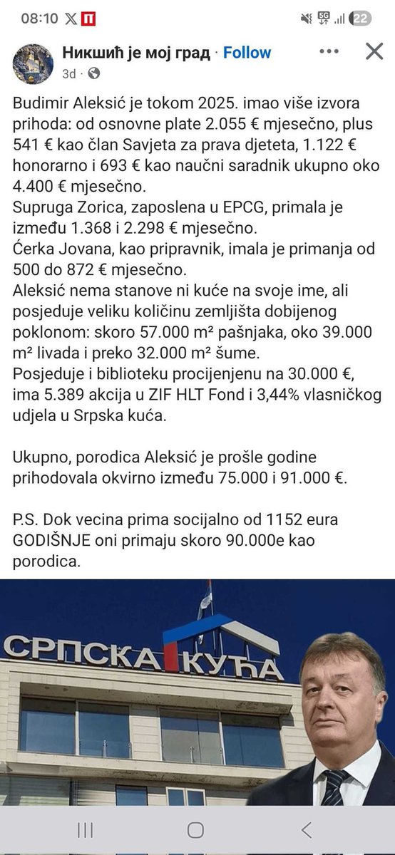 dolinabogova's tweet photo. I što kaže...
ne treba obilježavati Dan nezavisnosti 😀 https://t.co/SvESB2b1Jq