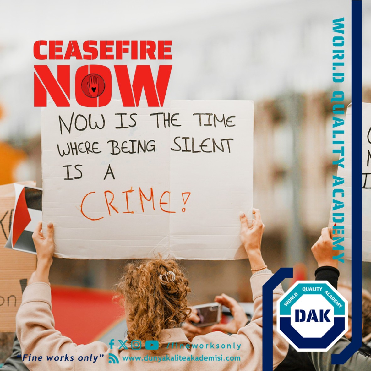 fineworksonly's tweet photo. Innocent people continue to be brutally
https://t.co/zUDZHuRttW

#DünyaKaliteAkademisi #WorldQualityAcademy #Quality #Academy #Education #iso #Halal #UNHRW #Peace #Children #Justice #ceasefirenow #Gaza #genocide #Wck #OpenArms #Unicef #Amnesty #Msf #Fcnl #Artists4Ceasefire https://t.co/jSjiuKgd3X