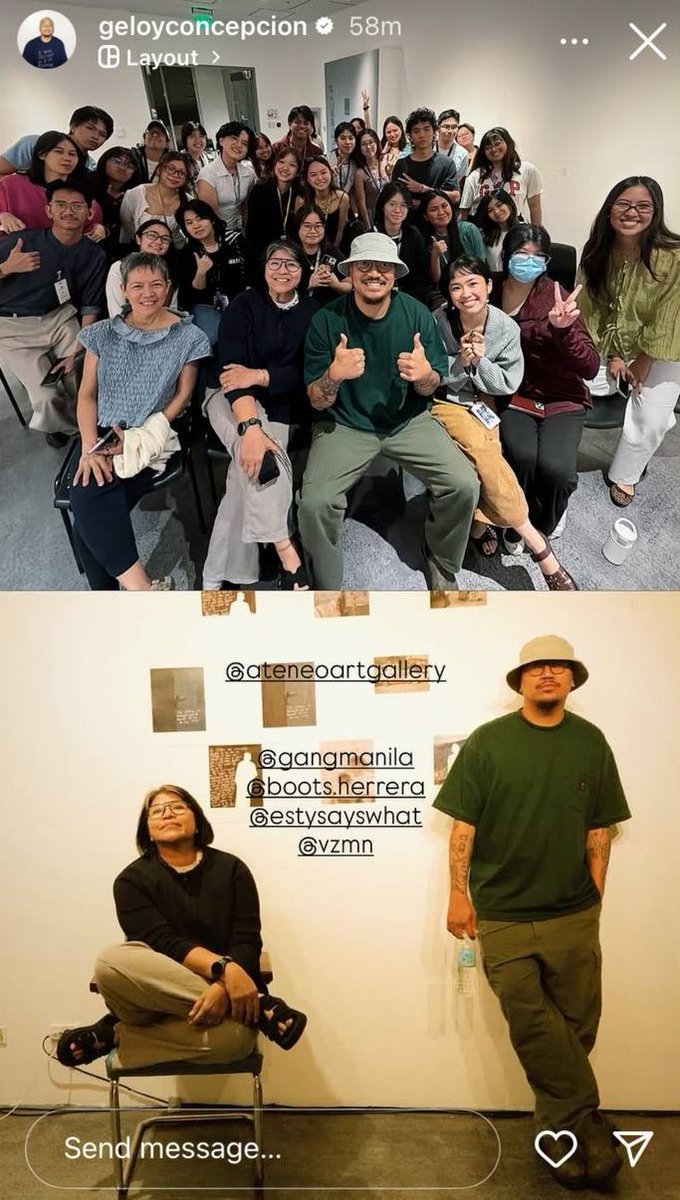 rxclobos's tweet photo. honored to say that we were one of the first few ppl who got to see these and interact w geloy himself. geloy shared that these letters don't even come close to the over 200k letters he has received 🥹 many of them are very thought-provoking (and heart-wrenching). visit arete !! https://t.co/5CmoDHPOao