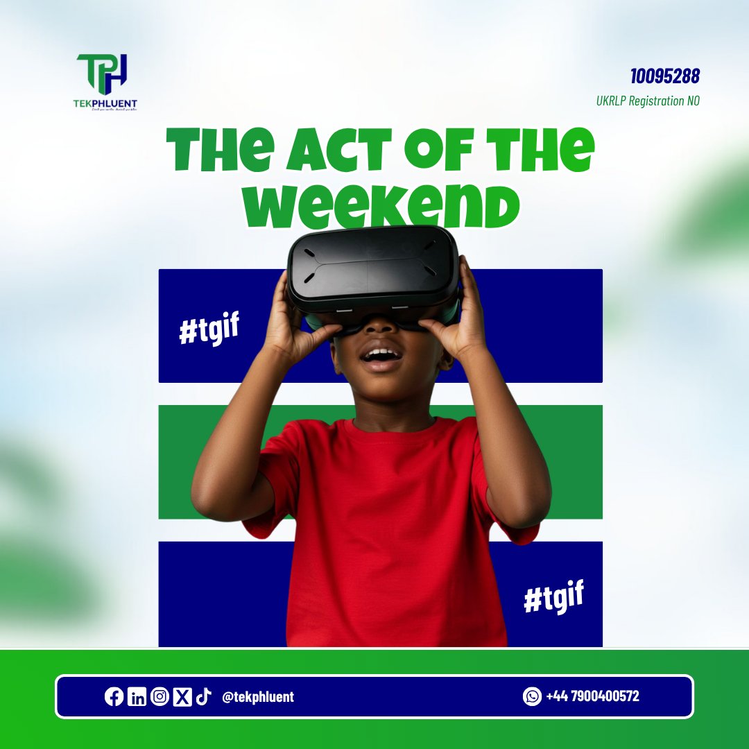 tekphluent's tweet photo. The weekend is here. Time to relax, recharge, and stay inspired for the journey ahead ✨

Airport Road NIN and BVN Love Damini #TGIF #TekPhluent #WeekendVibes https://t.co/QNSBplgXU0