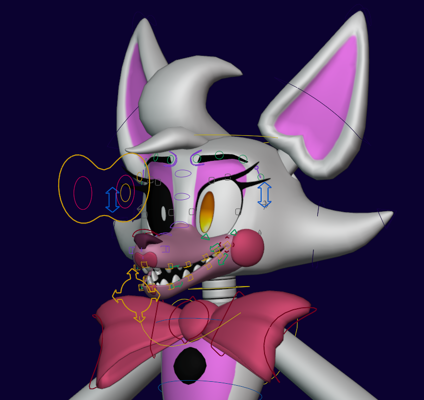 Aspie_art's tweet image. #rigging #blender #3d #fnaf