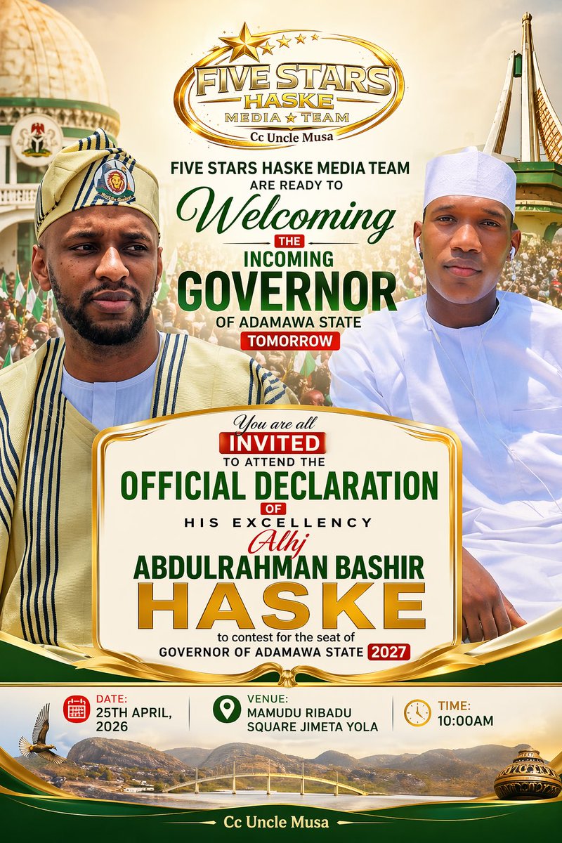 musaHus54670772's tweet photo. Finally. Itโs tomorrow Insha Allah
#HASKE https://t.co/wDkh5wVvjc