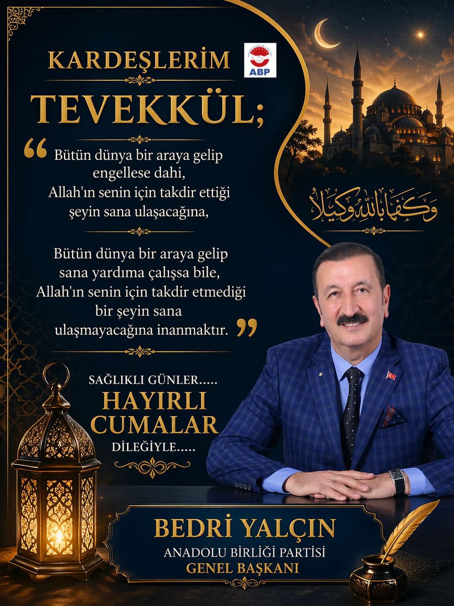 Anadolu Birliği Partisi 🇹🇷 tweet media