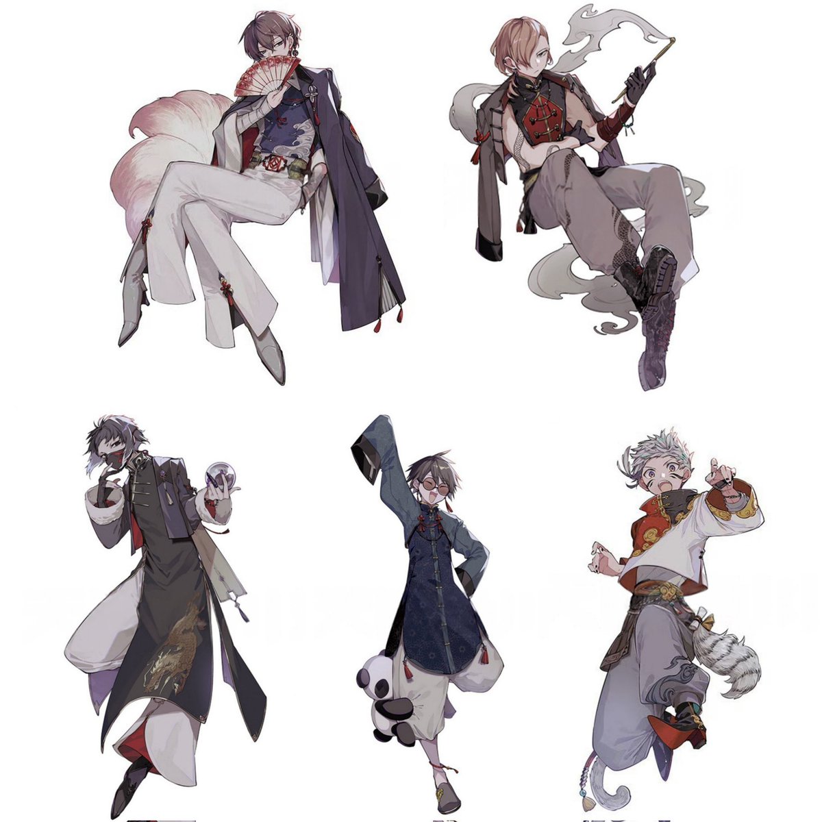 Osam-Eu Dazai is writing Peach Flower Boy☁️🏛️📑🧋 tweet media