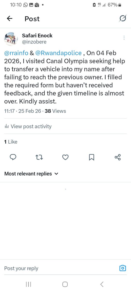inzobere's tweet photo. @rrainfo I haven't received any feedback from the message I sent on 25 Feb. I also applied online to get support. I really need your guidance. Thanks https://t.co/VbUQk7YTdI