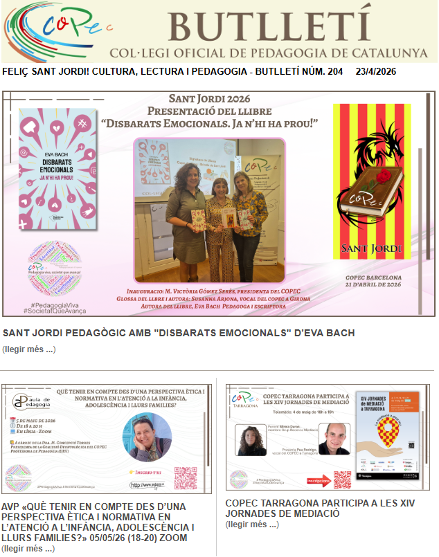 Col•legi Oficial de Pedagogia de Catalunya tweet media