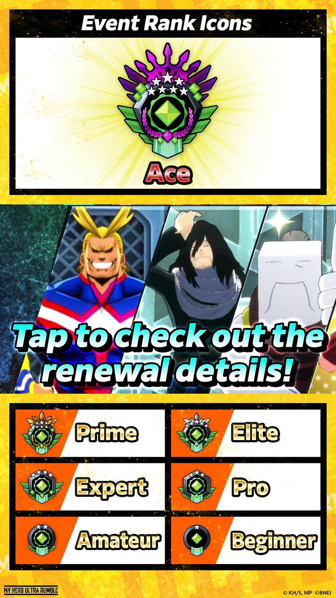 MY HERO ULTRA RUMBLE tweet media