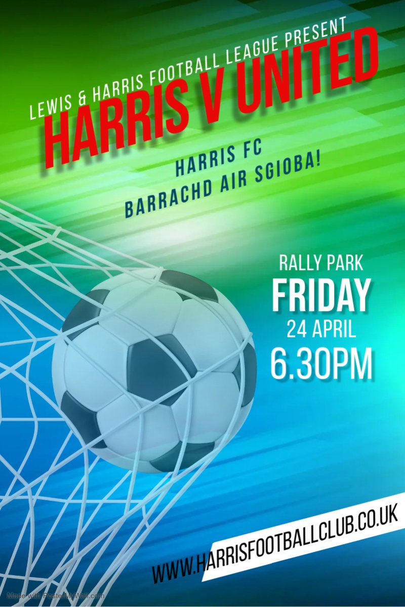 HarrisFC1920's tweet image. Early summer has arrived in the Hebrides – what a night in prospect to enjoy The Beautiful Game!

Also, what we forgot to mention last week - we now accept cards for purchases at the (very reasonably priced!) food counter.

#isleofharris
#hebrides