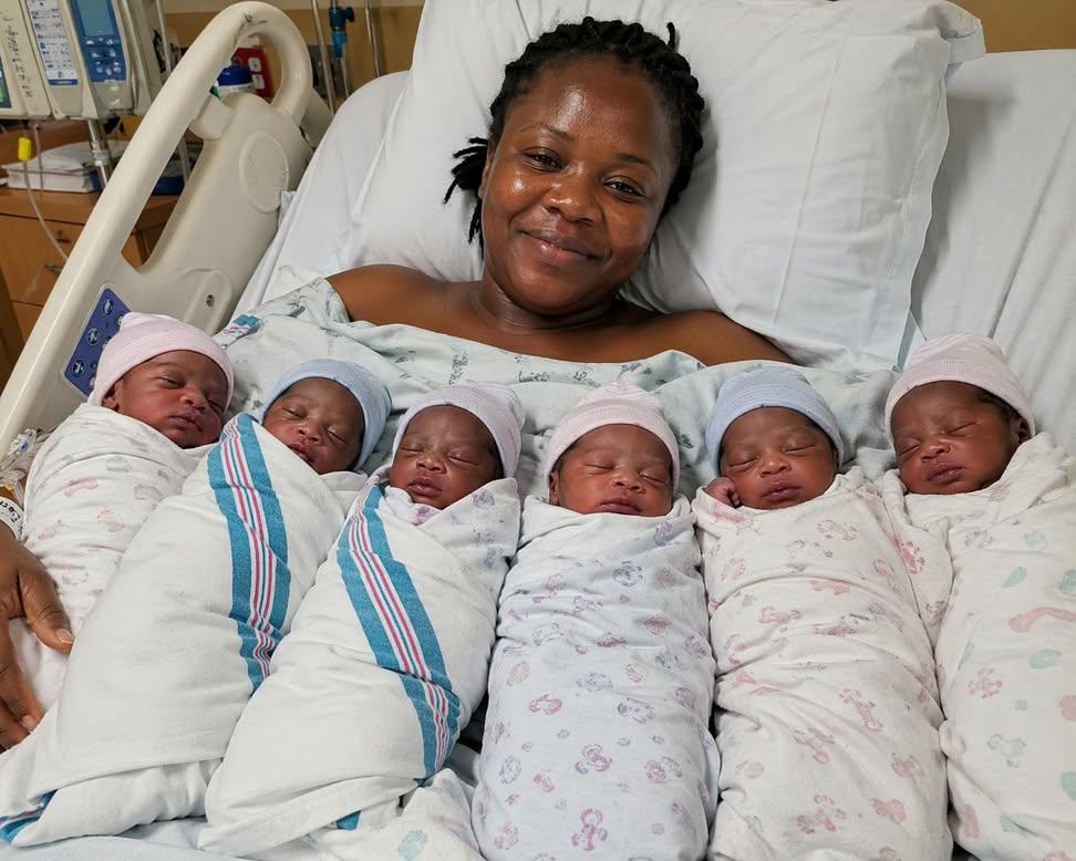 zoyafatma12781's tweet image. Beautiful works of God—what God cannot do does not exist.
This can only be God. Congratulations to the family! She asked for two, but God blessed her with six.
May God visit everyone believing Him for this kind of blessing.  #viral #trending #everyone #highlightseveryone