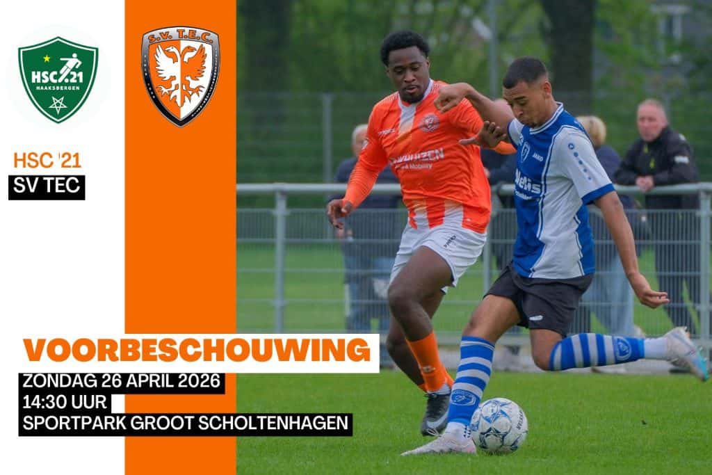 De weken van de waarheid voor TEC 
Nog 4 finales te gaan, zondag gaat de reis naar Haaksbergen waar <a href="/HSC21/">HSC '21</a> onze tegenstander is
#hsctec 
svtec.nl/algemeennieuws…