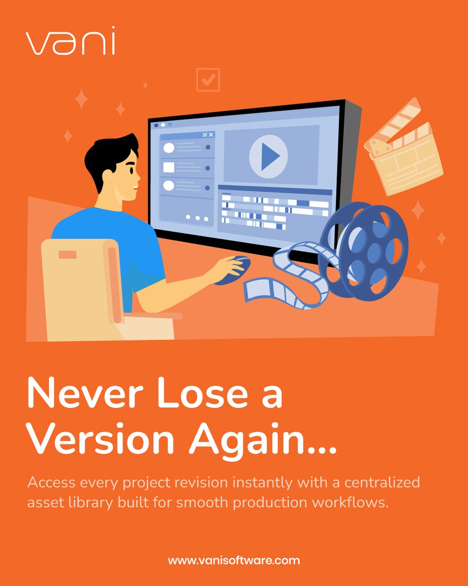 VaniSoftware's tweet image. Tired of losing track of your project versions? 😩 Our solution ensures you never lose a version again!

Keep your projects organised and stress-free!

Ready to streamline your workflow?🔁

#VaniSoftware #ProjectManagement #VersionControl #CreativeWorkflow #DigitalAssets