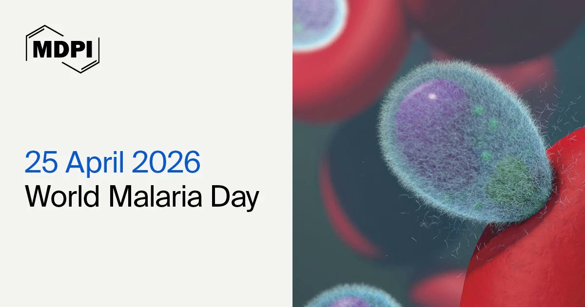 IJERPH_MDPI's tweet image. *Driven to #EndMalaria: Now We Can. Now We Must.*🌍
For #WorldMalariaDay 2026, we’re highlighting the latest research &amp;amp; tools essential to achieving a malaria-free future.🦟🚫#GlobalHealth #OpenAccess
Join the mission &amp;amp; access current research available👇
mdpi.com/about/announce…