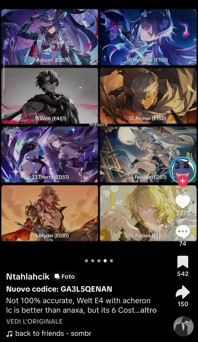 Ooooooh hsr Tiktok, you never stop to amaze me