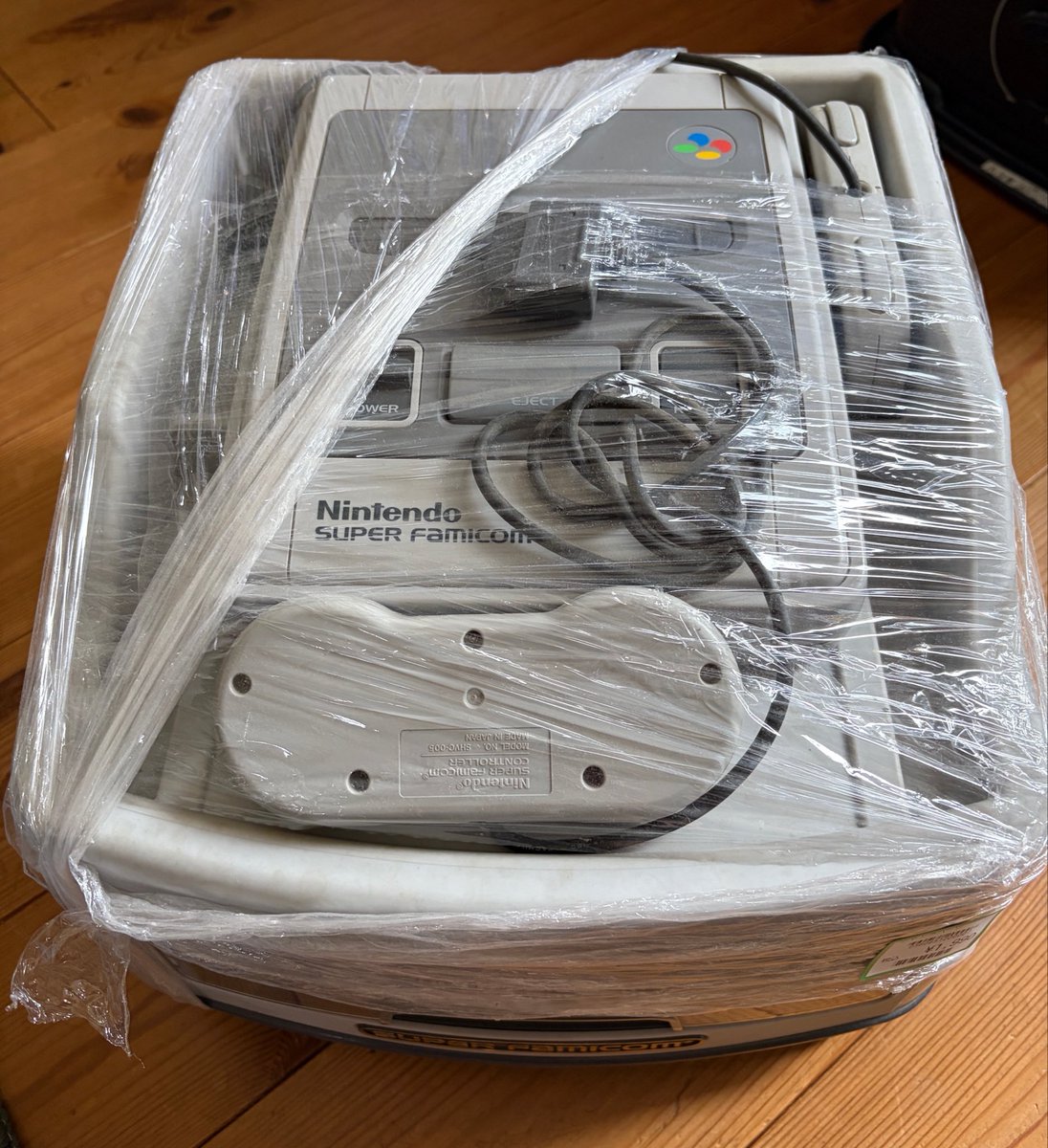 cow_mix's tweet photo. スーパーファミコンが安かったのでうっかり購入😊 https://t.co/KvxsPfgznK
