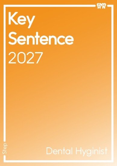 Key Sentence Dentist 歯学生共用試験CBT講座 KEY SENTENCE】 「テキスト（2027 KEY SENTENCE）」が完成しました