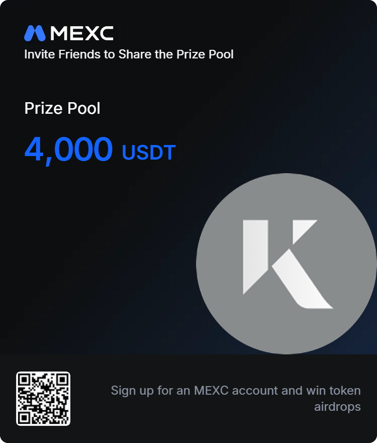 KinesisMonetary's tweet photo. Invite new users to the Silver (KAG)* Airdrop+ campaign on @MEXC and share in a 4,000 USDT rewards pool. 🤝✨

🥈 Silver (KAG) on the Ethereum (ERC-20) blockchain 🔗

Sign up for a MEXC account and earn token airdrops. ✅

Click the link below or scan the QR code to participate 👇
https://t.co/kRxLxIdCFZ