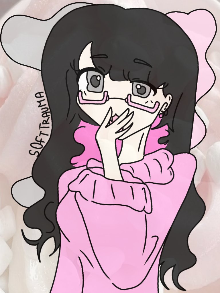 SoraKister's tweet image. practicing a new drawing style! (●´ω｀●)  #art #digitalart #artwork