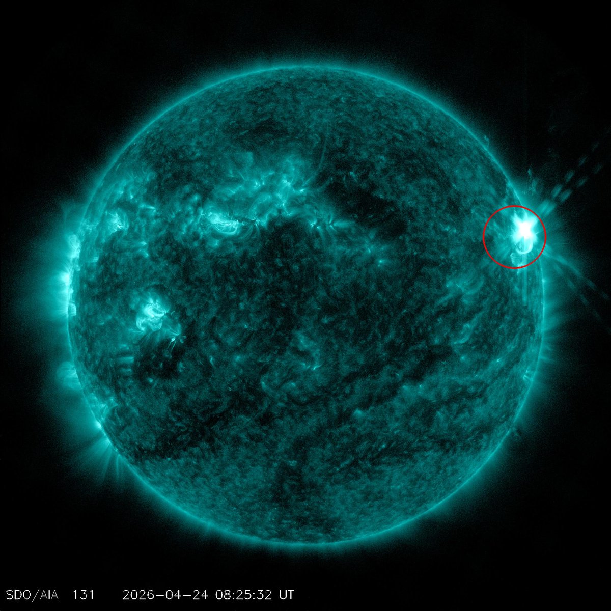 Major X2.52 flare from sunspot region 4419
Follow live on spaceweather.live/l/flare