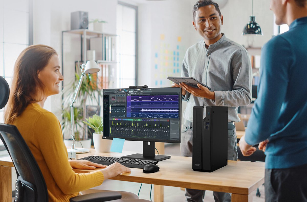 PCILorient's tweet image. Découvrez l'Acer Veriton X2, un ordinateur de bureau élégant doté de processeurs Intel dernière génération, d'une sécurité renforcée, d'une gestion flexible et de multiples options de connectivité.
+ d'infos :
📞 0297840500 
📧 contact@pc-informatique.fr 
#Acer #informatique