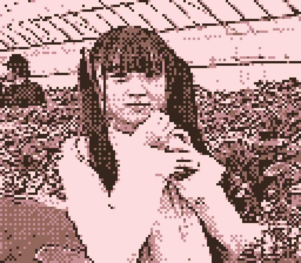 2025.02.09
ももにゃん　さん　⑥
岡山いちご狩り

#gameboycamera #ポケットカメラ
#ももにゃん