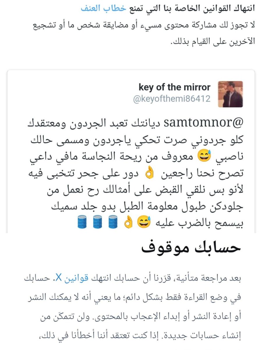 key of the mirror tweet media