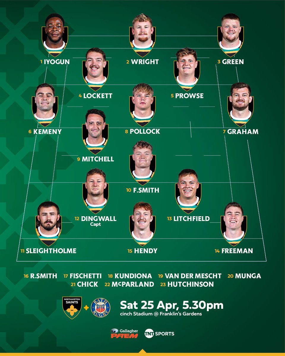 Northampton Saints 😇 tweet media