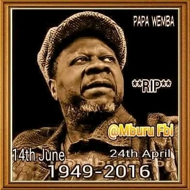 MburuFbi's tweet photo. Continue singing with the angels Papa-Wemba Shungu Wembadio https://t.co/EJRYdTiReJ