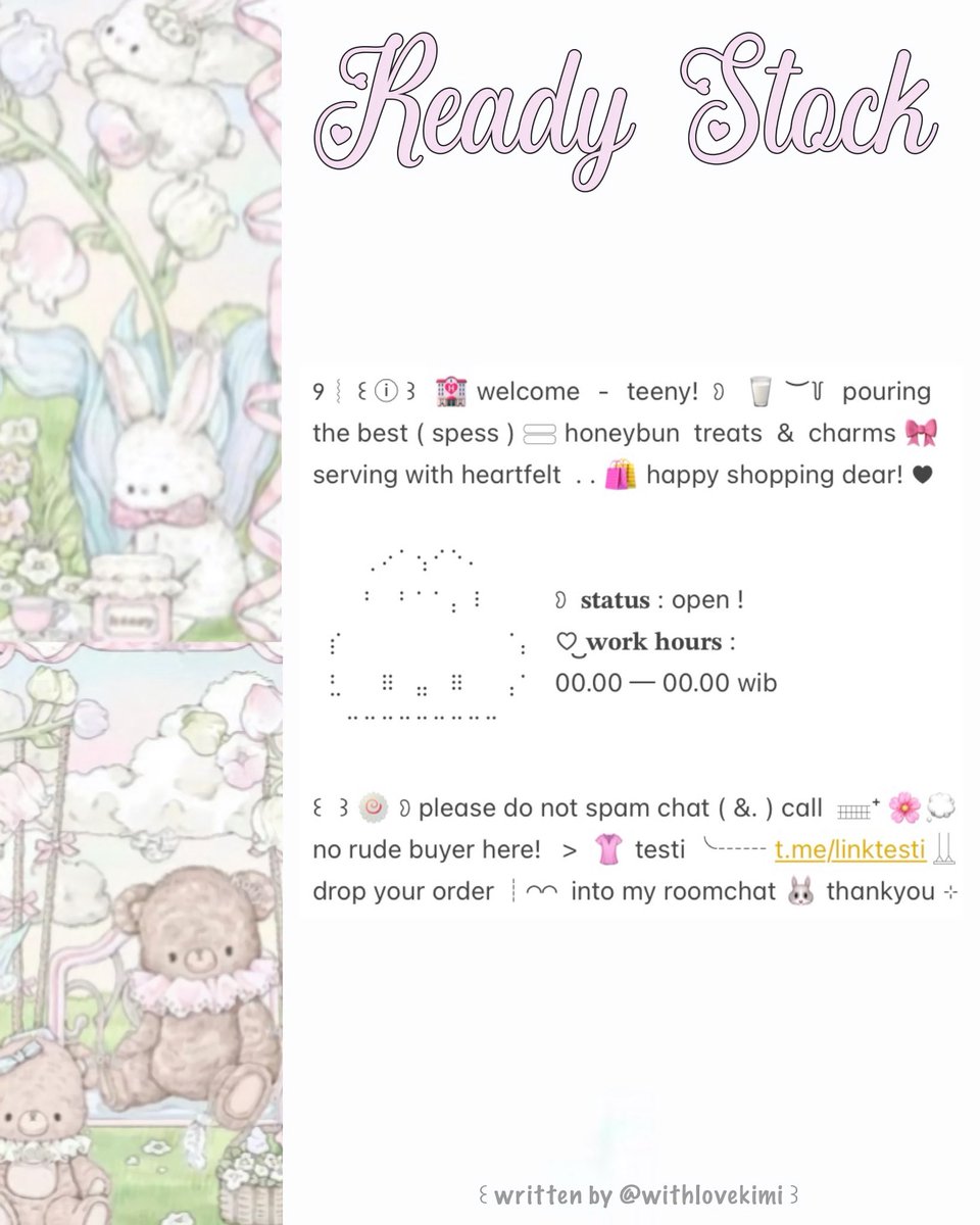 ᨭ ︴KiMi, wording! ♥︎˖ tweet media