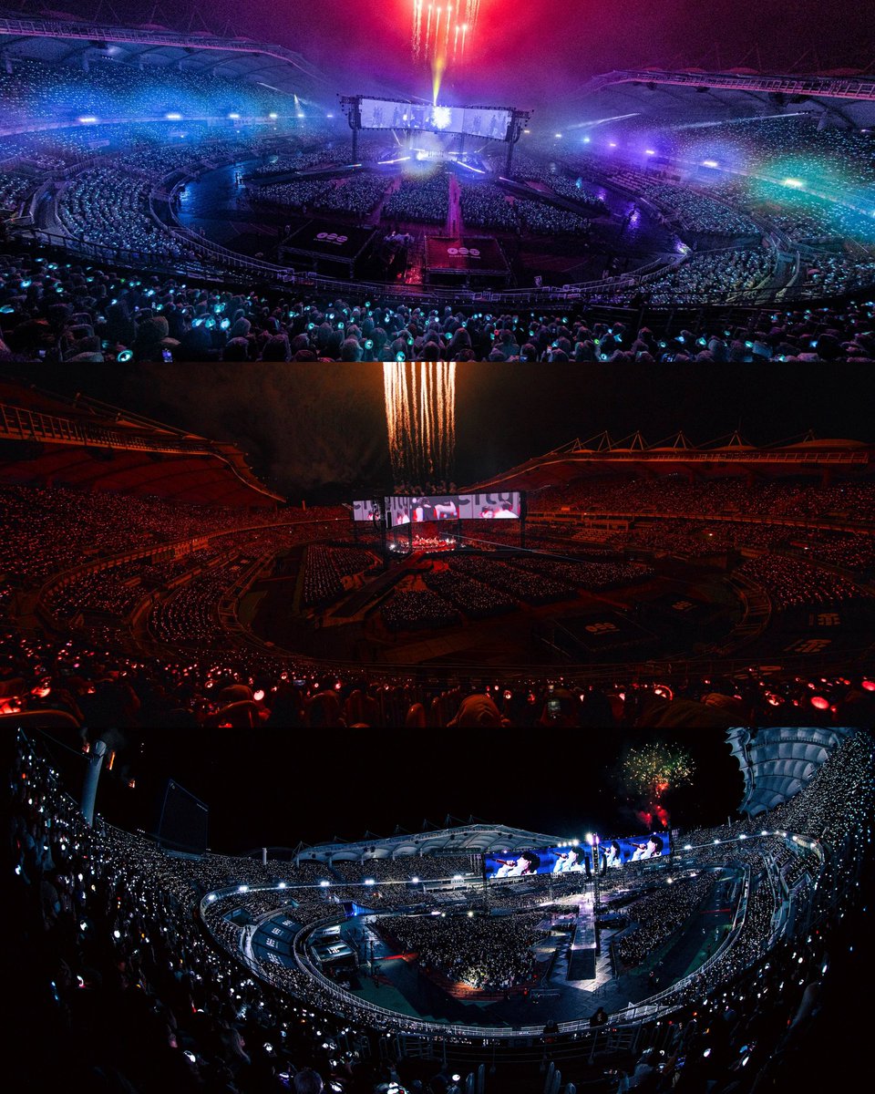 BTS’ “ARIRANG” World Tour drew a total of 133K attendees across three SOLD-OUT shows at Goyang Stadium.

— This sets a new record for the biggest attendance by a Korean/K-pop act in South Korea, surpassing their own 2019 three-night run at Olympic Stadium (129K).