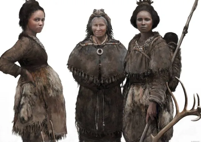 morphofem3D's tweet photo. By contrast, the role assigned to women was linked to gathering, reproduction, and child-rearing, along with other activities regarded as “secondary. (Photo by Tom  Björklund). https://t.co/WKiuzkPwpR