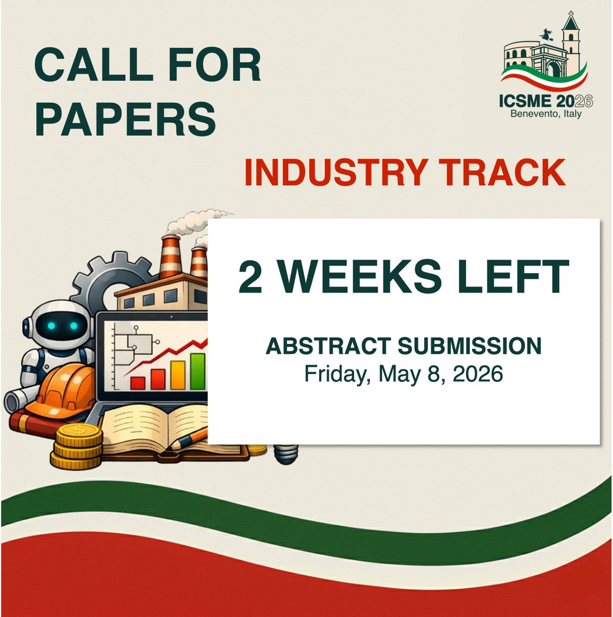 IEEE ICSME 2026 tweet media