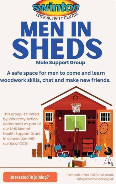 Stag_RosePPG's tweet image. #friday with @LockSwinton - Men In Sheds

🗓️Friday 3pm-7pm - Dun St, Swinton, S64 8AN

Join this great community men's group, learn new skills, chat over a brew, make new friends - #youmatter #alwaysandforever

#livedexperiences #peersupport #MenMatter #mentalhealthmatters