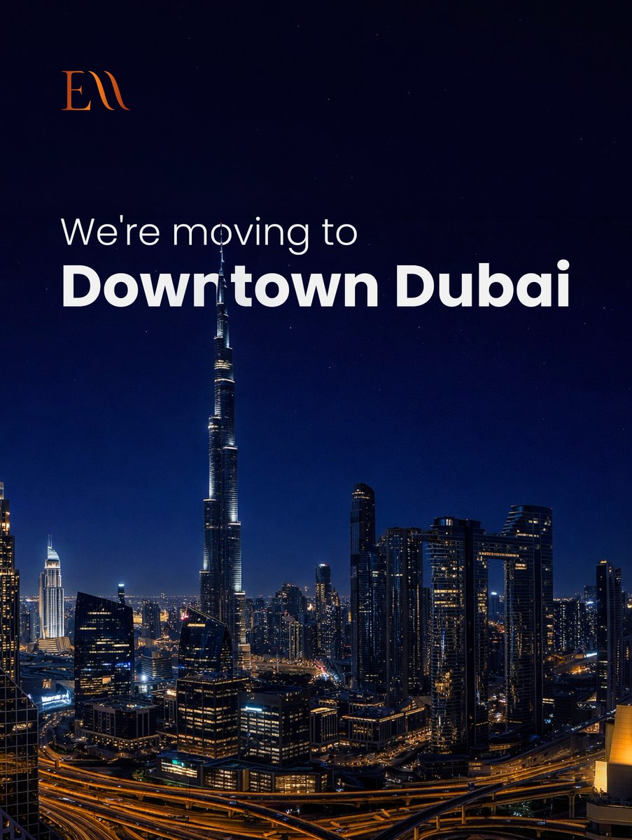 EliteMeritDubai's tweet image. We’re closing a chapter… 
and stepping into something bigger.

RERA 1282572

#EliteMerit #DubaiRealEstate #NewOffice #DowntownDubai