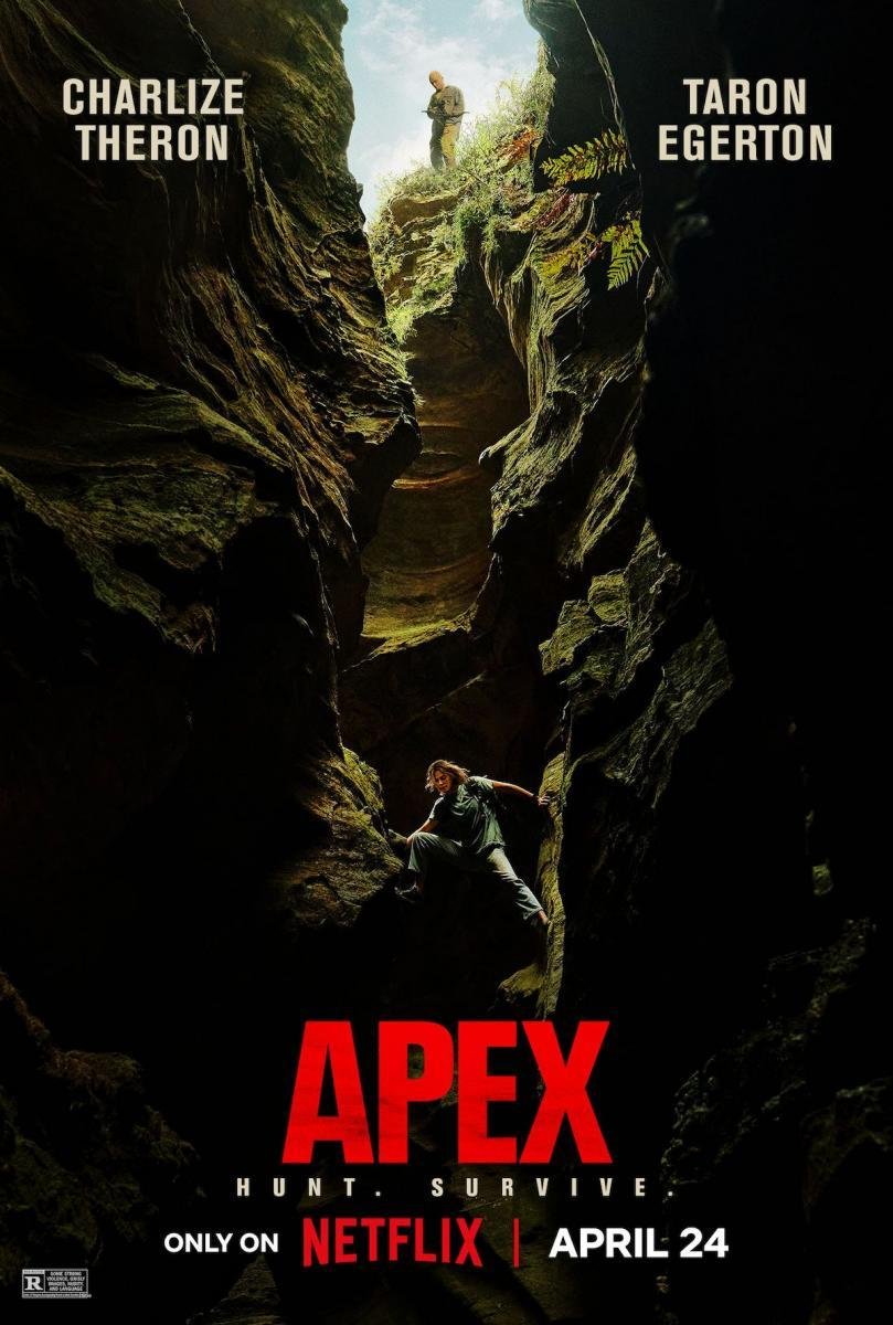 SitoCinema's tweet image. ¡OJO 👀! Ya en #Netflix la nueva película de acción #Apex con Taron Edgerton y Charlize Theron.
Sasha, una amante de la adrenalina, es acosada por un despiadado asesino en la naturaleza australiana.