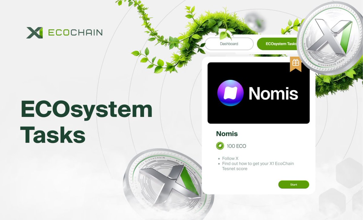 X1 EcoChain tweet media