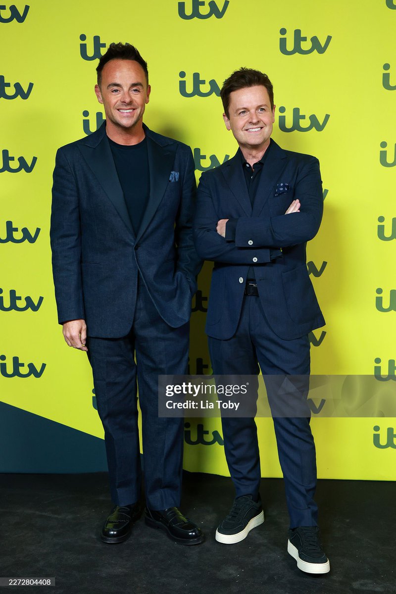 antanddecnation's tweet photo. Ant & Dec at the ITV showcase 2026 event last night ๐๐
#antanddec #antmcpartlin #declanddonnelly #itv #itvshowcase
photo credit : Shutterstock & Getty Images ๐ธ https://t.co/Mq14jPd3Nl