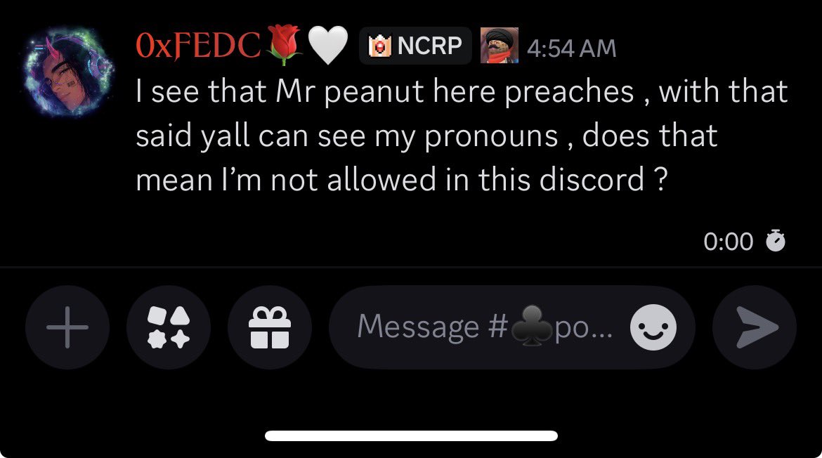 dfc_2hand's tweet photo. @TheFaithSheriff @theburntpeanut Let’s see what you think of femboys in your discord then https://t.co/jXQM2RshEz